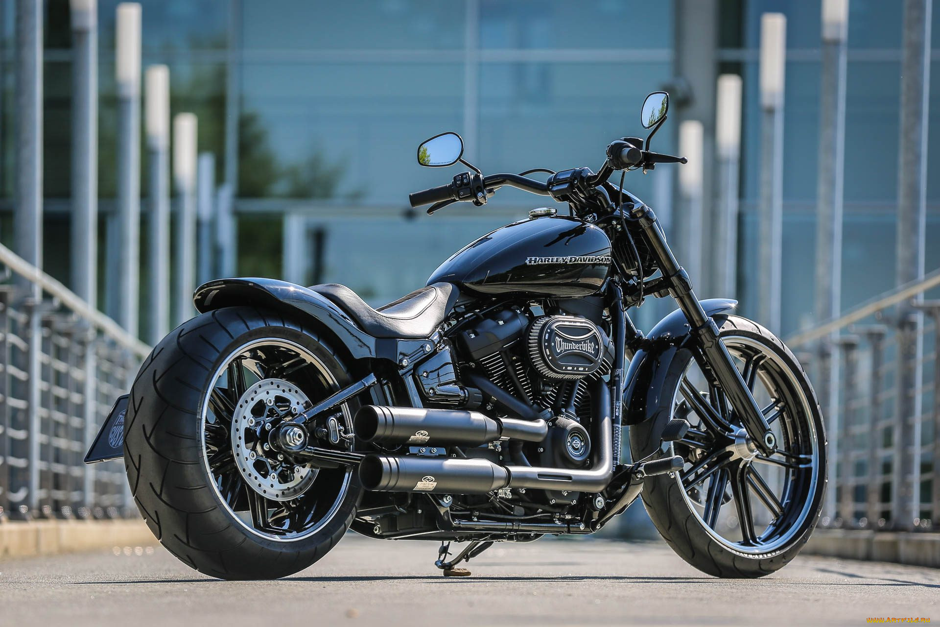 , , harley-davidson, , , , thunderbike, customs
